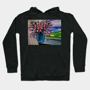 Flowers in the window Hoodie